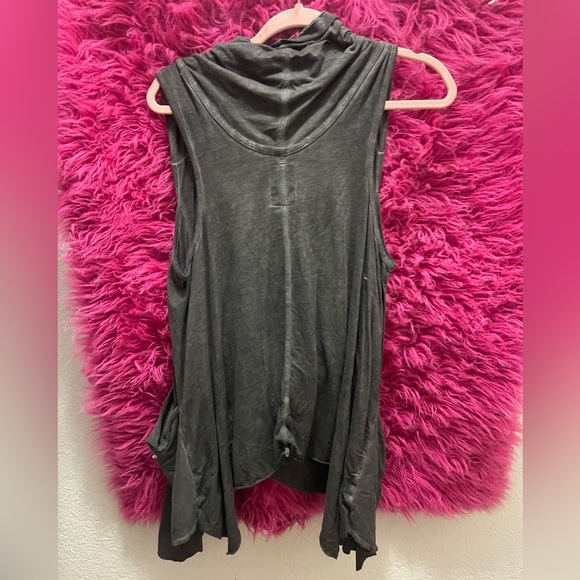 Gray Vocal Rhinestone Embellished Tank - Picture 6 of 6